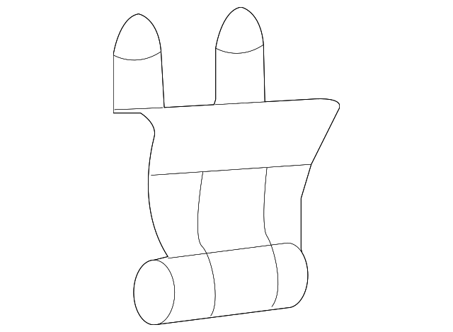 7B0-861-821-DX9 Деталь HOOK, RIGHT