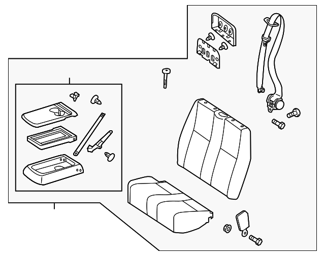 00091003039J86 Деталь SEAT ASSY