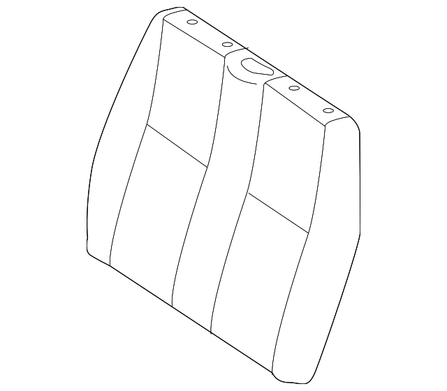00091010089J86 Деталь SEAT BACK