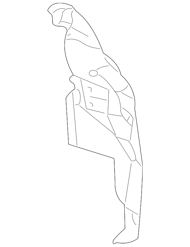 8E5-809-650 Деталь TAIL LAMP PANEL, RIGHT