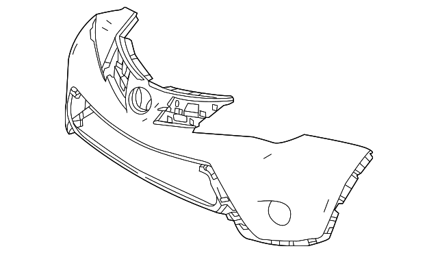 52119-0R911 BUMPER COVER