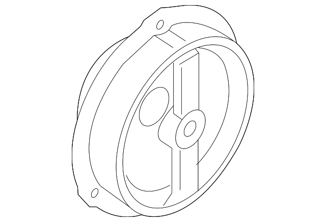 3910257LB0 Деталь REAR DR SPEAKER, LEFT