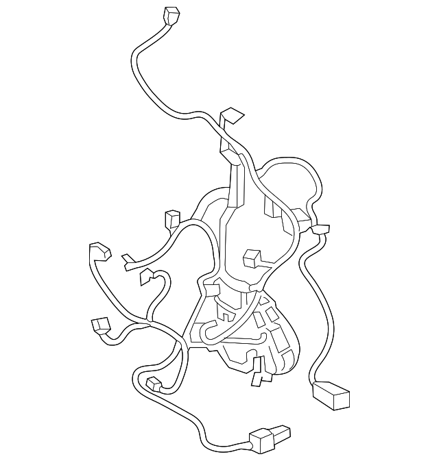 68266514AA Деталь WIRE HARNESS