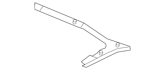 55155500AG Деталь BUMPER COVER RETAINER, RIGHT