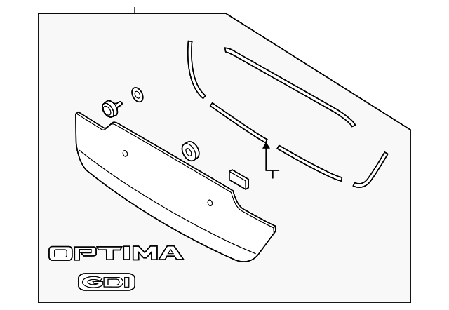 87370-2T920 Деталь MOLDING ASSY