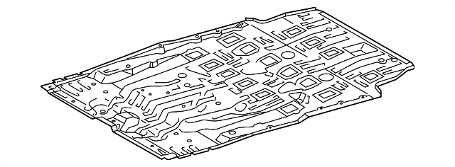 58111-08031 Деталь FRONT FLOOR PAN