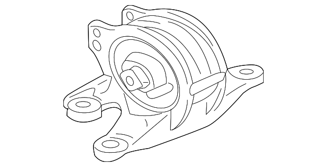 MR589192 Деталь TRANS MOUNT