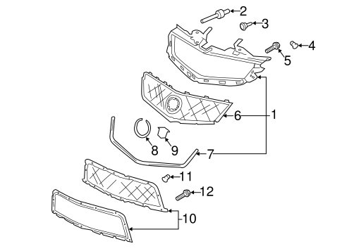 CTS GRILLE & COMPONENTS 2
