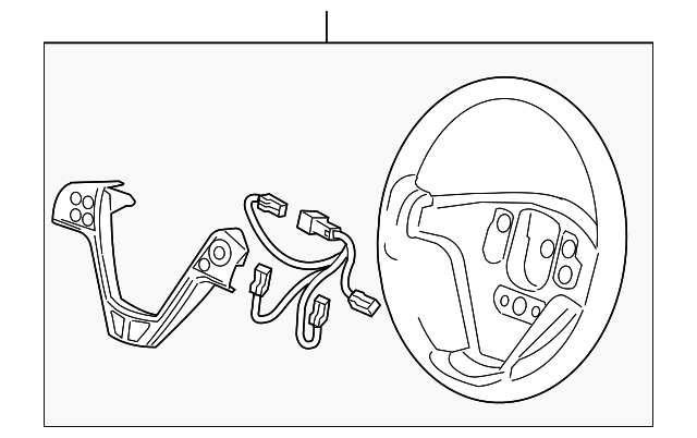 25750358 STEERING WHEEL