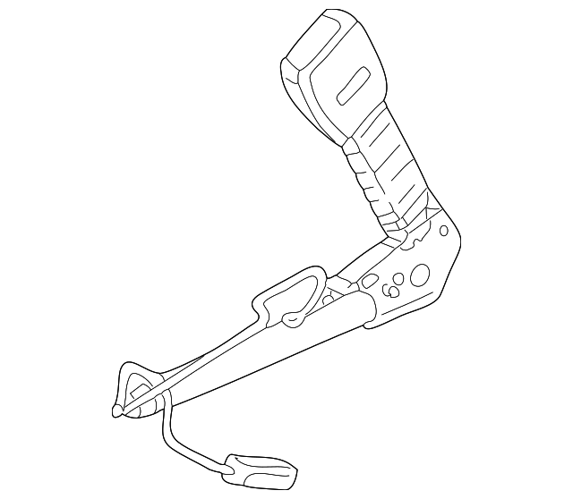 72-11-1-485-967 Деталь BUCKLE, RIGHT
