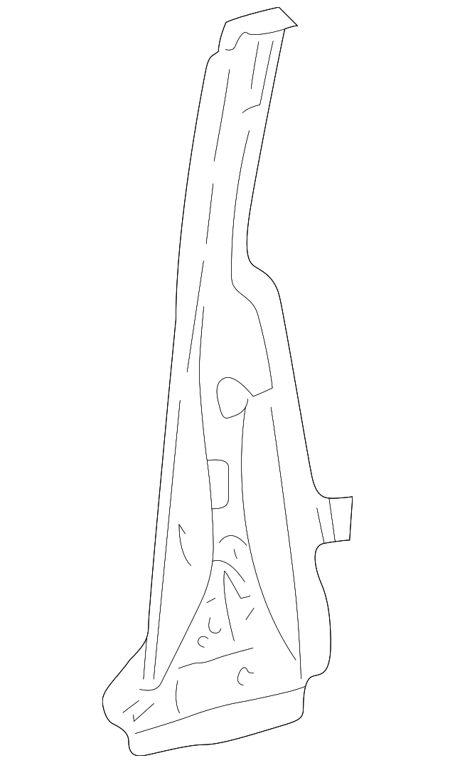 61038-06010 Деталь PILLAR REINF, LEFT