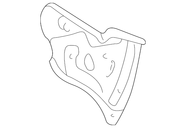 61735-06020 Деталь INNER PANEL, RIGHT