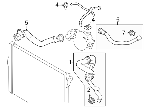 M6 Gran Coupe HOSES & PIPES 2