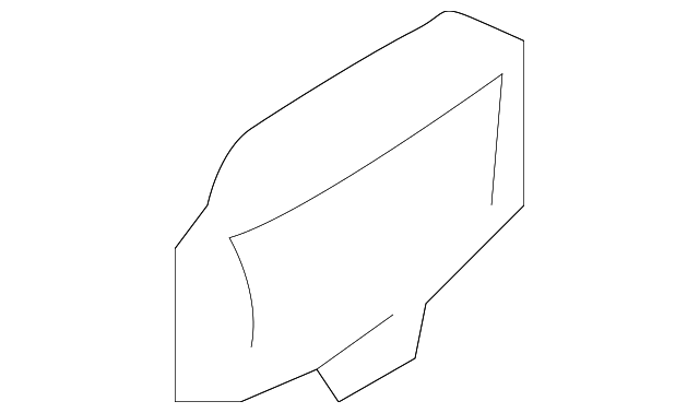 96443224 Деталь CONSOLE BODY PLUG, RIGHT