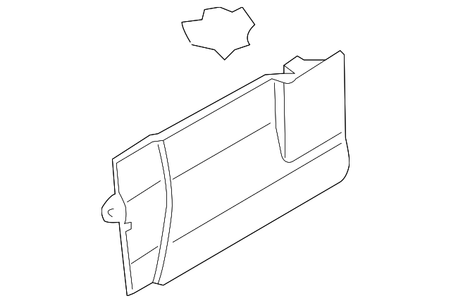 96443093 Деталь EXTENSION, LEFT