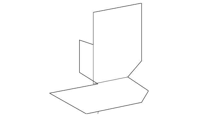 5273453AA ISOLATOR BRACKET, LEFT