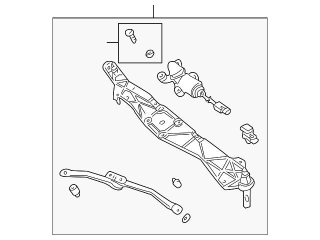 28800-7B010 Деталь MOTOR & LINKAGE