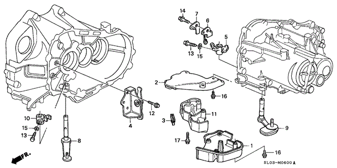 NSX 5MT SHIFT LEVER