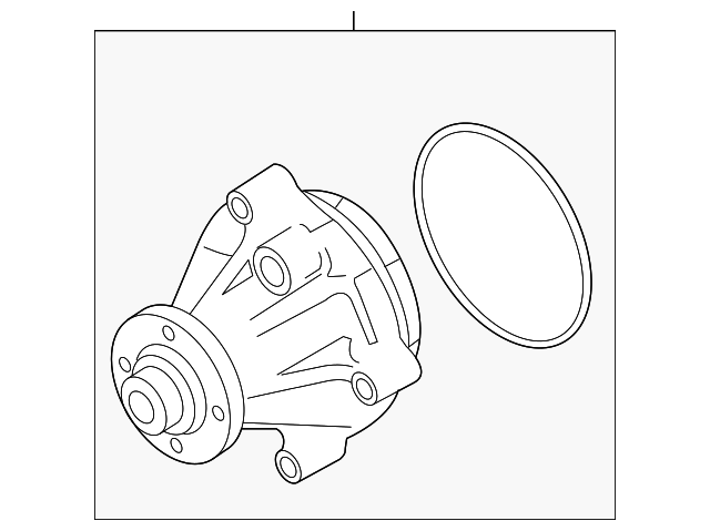3L3Z-8501-CA Деталь WATER PUMP