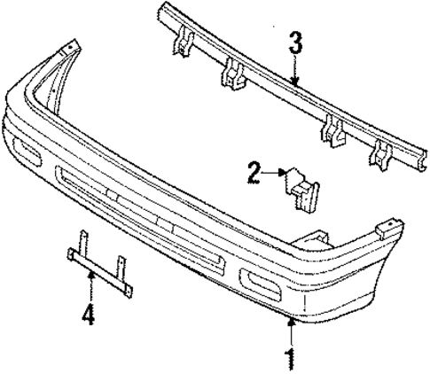 MPV BUMPER & COMPONENTS - FRONT