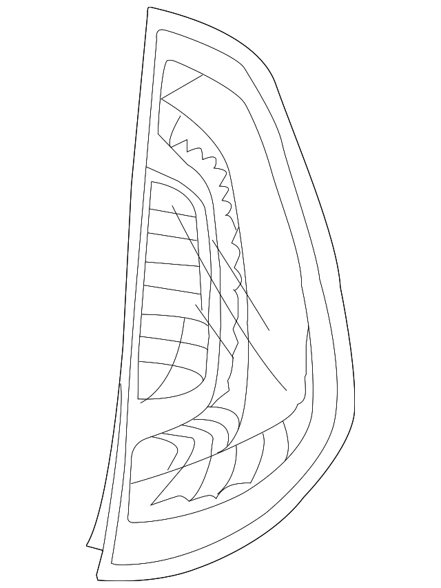 92430-B2000 Деталь LAMP HOUSING, LEFT
