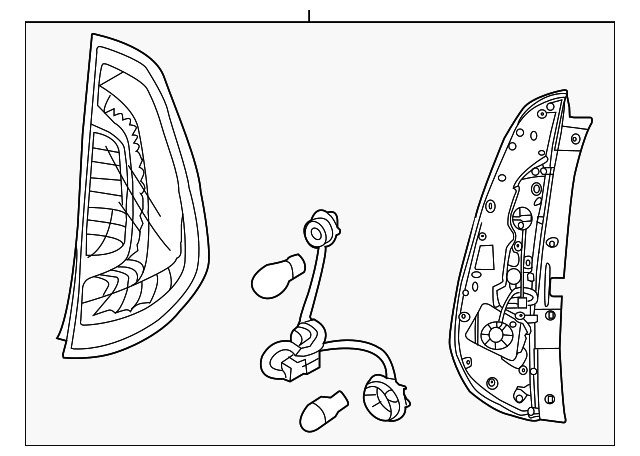 92401-B2110 Деталь TAIL LAMP ASSY, LEFT