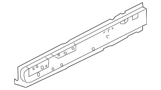 ZZC0-54-950 Деталь SIDE REINF, LEFT