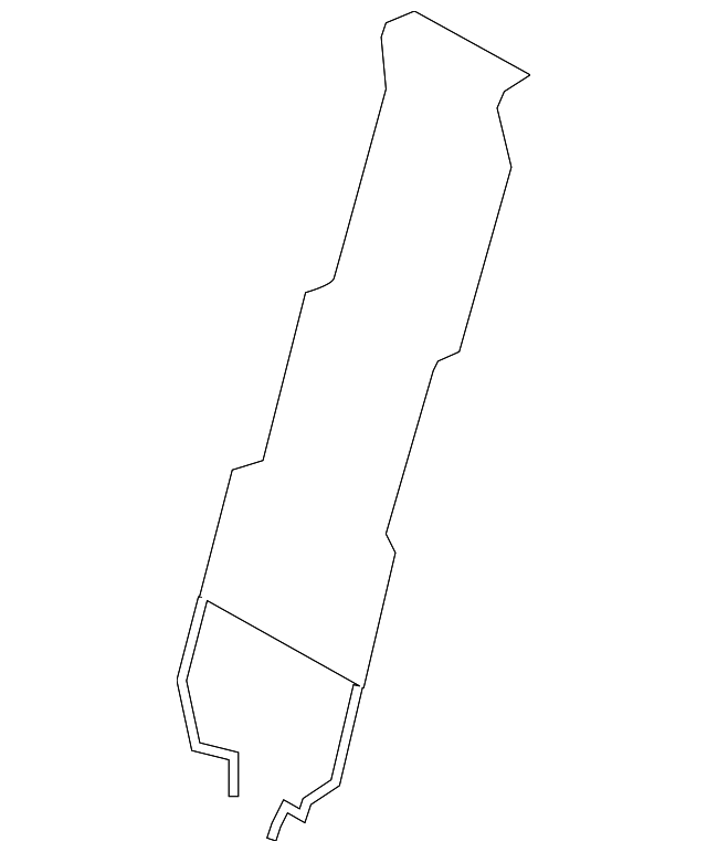 7T4Z-7865500-A Деталь LUMBAR SUPPORT, LEFT