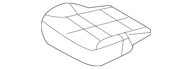 7T4Z-7862901-CA Деталь CUSHION COVER, LEFT
