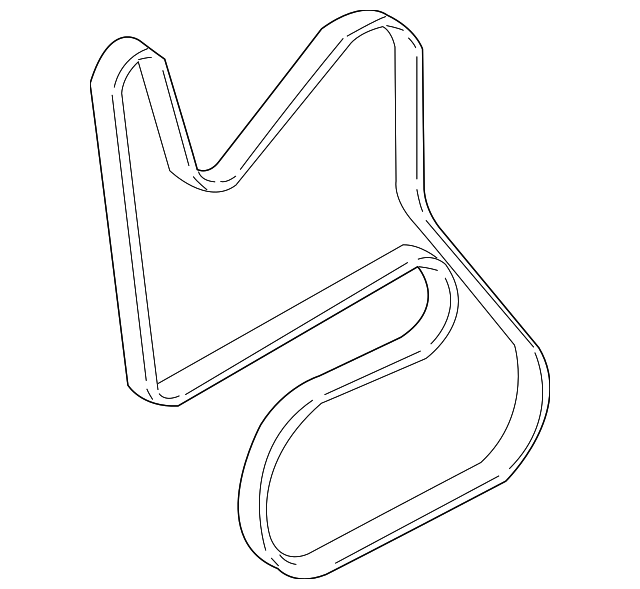12588408 SERPENTINE BELT