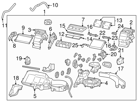 BRZ CONDENSER, COMPRESSOR & LINES