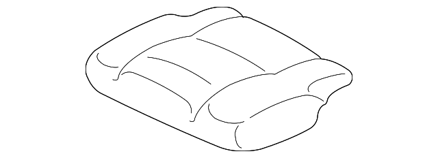 81331-S9V-A01ZA Деталь COVER, R. MIDDLE SEAT CUSHION TRIM *G59L