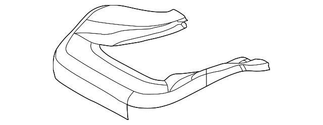 5072111AA Деталь SEAT FRAME, LEFT