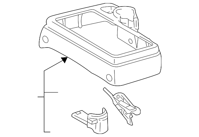 58802-04090-E0 FRONT CONSOLE