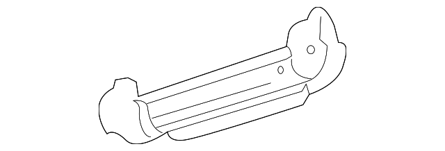 58993-AD010 REAR CONSOLE BRACKET