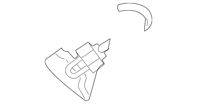 7B0-253-099 Деталь CONVERTER & PIPE FRONT BRACKET