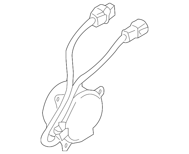 21487-1AA0D Деталь FAN MOTOR, LEFT