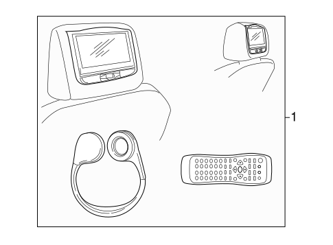 F-150 ENTERTAINMENT SYSTEM COMPONENTS