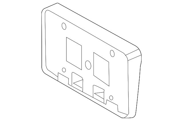 52114-06170 Деталь LICENSE BRACKET