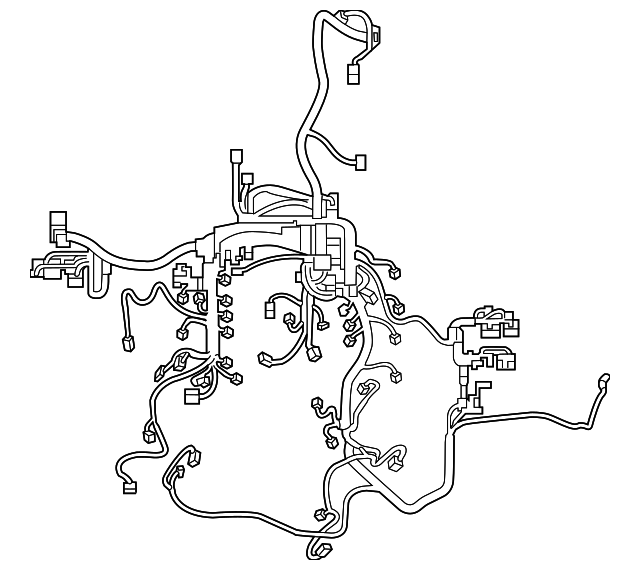 82121-0C181 Деталь ENGINE HARNESS