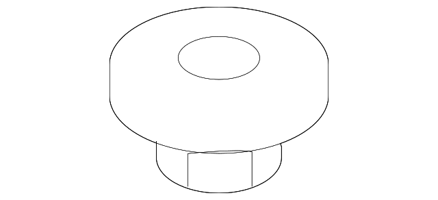 1423585Z00 Деталь FENDER LINER NUT, RIGHT