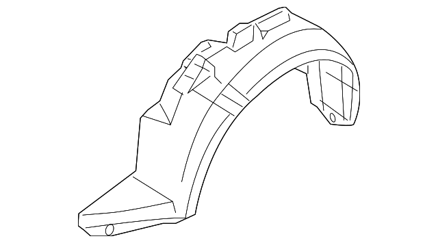 7231085Z01 Деталь FENDER LINER, RIGHT