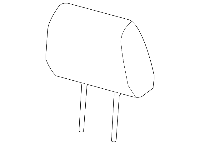 1LL501DVAA Деталь HEADREST, LEFT