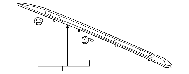 23259003 Деталь SIDE RAIL, RIGHT