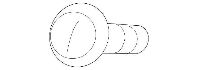 23129564 Деталь SIDE RAIL PLUG, RIGHT