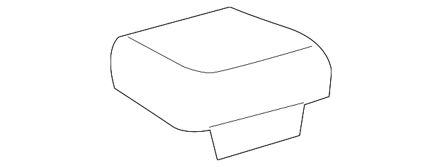 75255-T0A-A01ZA Деталь CAP C, R. ROOF RAIL *NH666M* (MIRROR MET