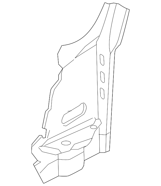 41-00-2-755-191 Деталь INNER HINGE PLR, LEFT