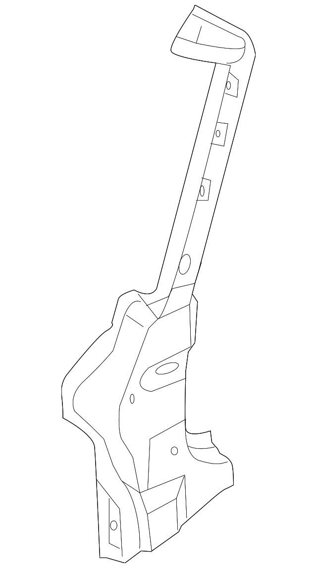 41-00-2-758-347 Деталь OUTER HINGE PLR, LEFT