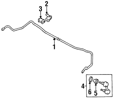 Sebring STABILIZER BAR & COMPONENTS