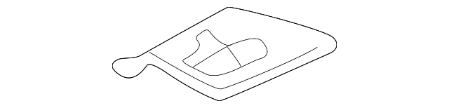 57833-08010 Деталь SEAT REINF, LEFT